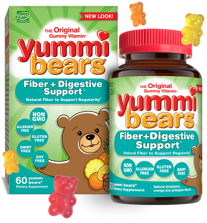 Yummi Bears- Fiber + Digestive Support