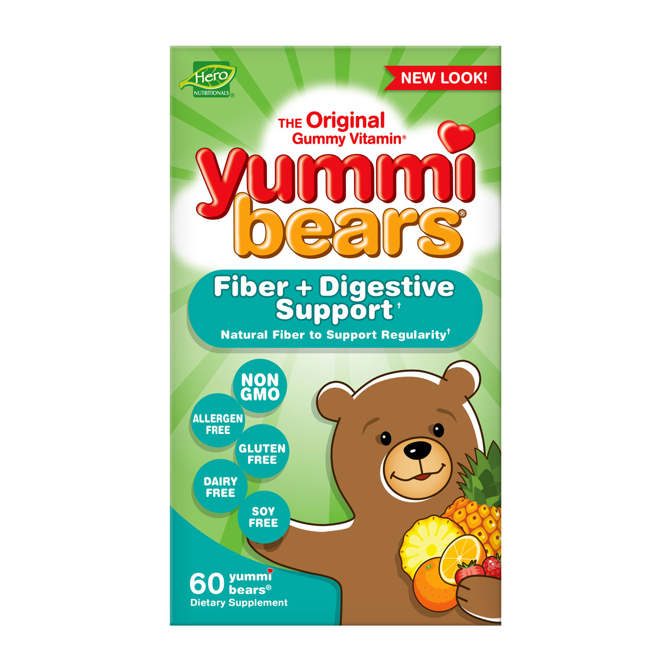 Yummi Bears- Fiber +Digestive Support