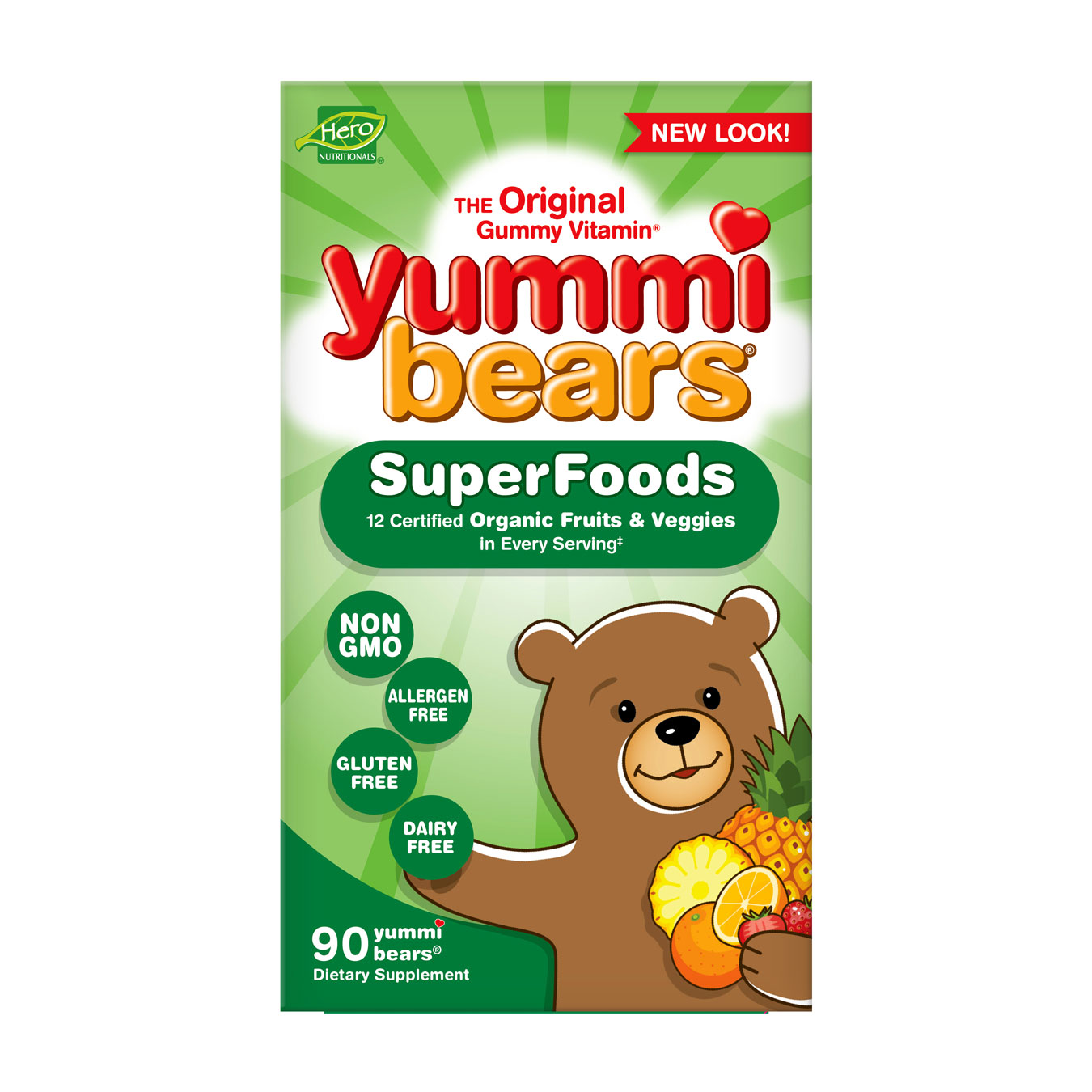Yummi Bears- SuperFoods Fruits + Veggies
