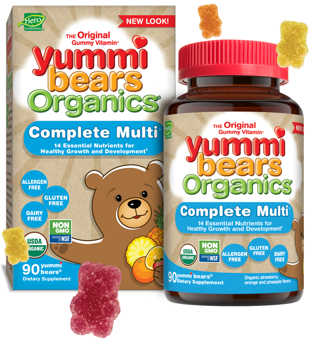 Yummi Bears- Organic- Complete Multi