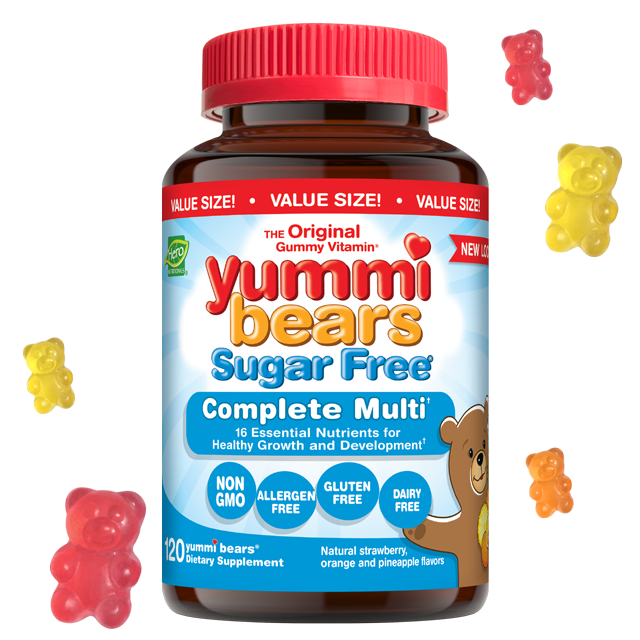 Yummi Bears- Sugar Free- Complete Multi Value Size