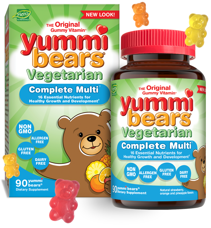 Yummi Bears- Vegetarian- complete multi