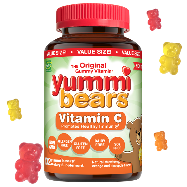 Yummi Bears- Vitamin C- Value Size