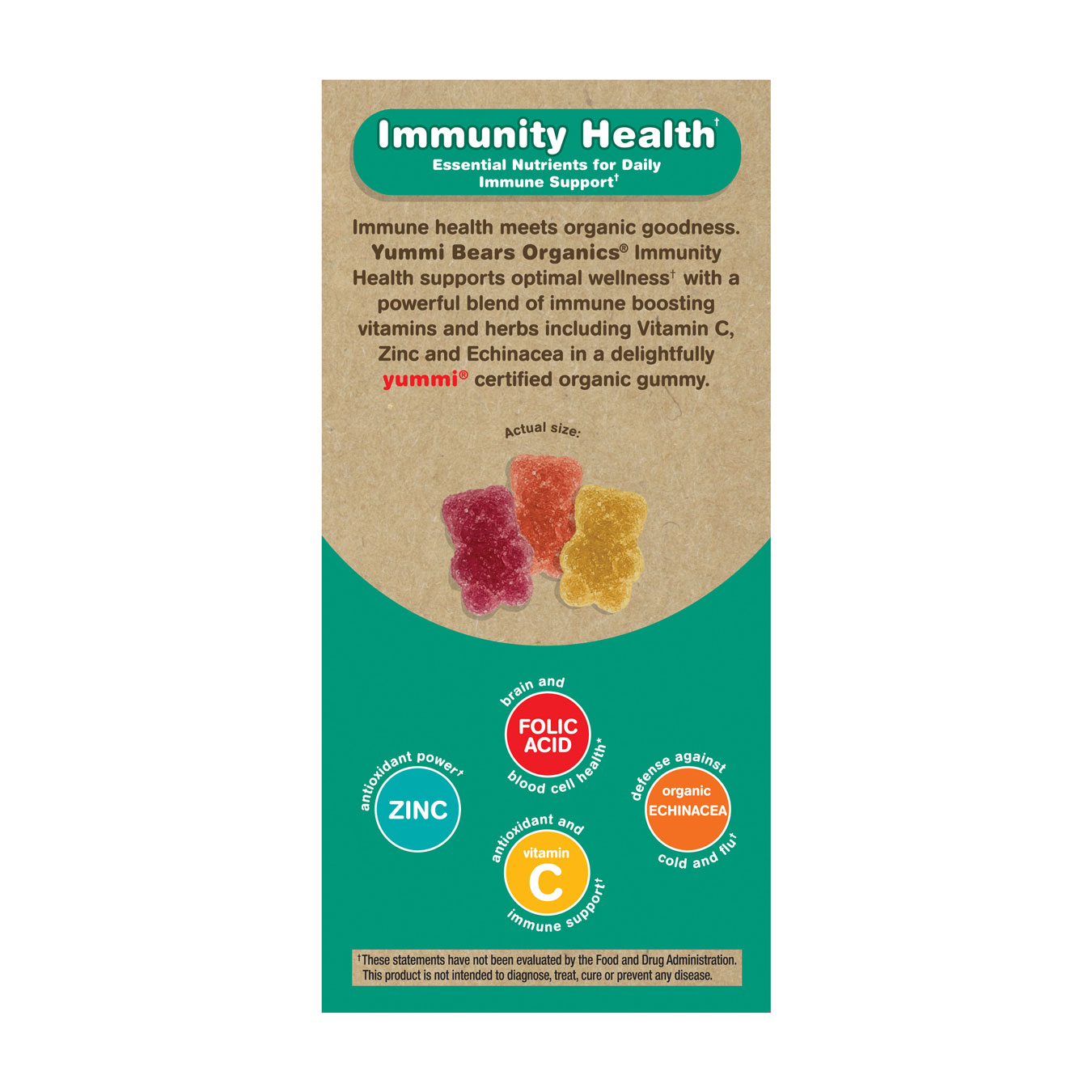 Yummi Bears- Organics Immunity Health