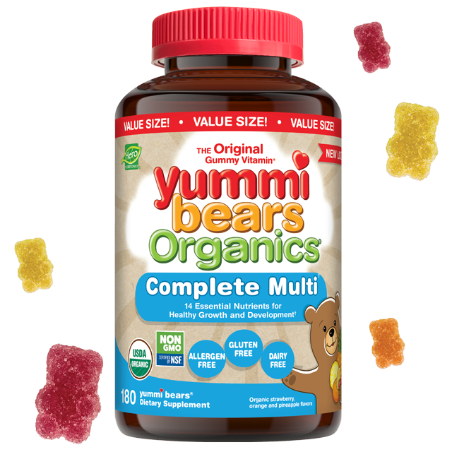 Yummi Bears- Organics- Complete Multi